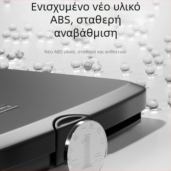 Πτυσσόμενη τραπεζάκι φαγητού για το πίσω κάθισμα αυτοκινήτου με χώρο αποθήκευσης — ABS, μοντέλο SD1503, μάρκα Ann, προσαρμογή με λογότυπο