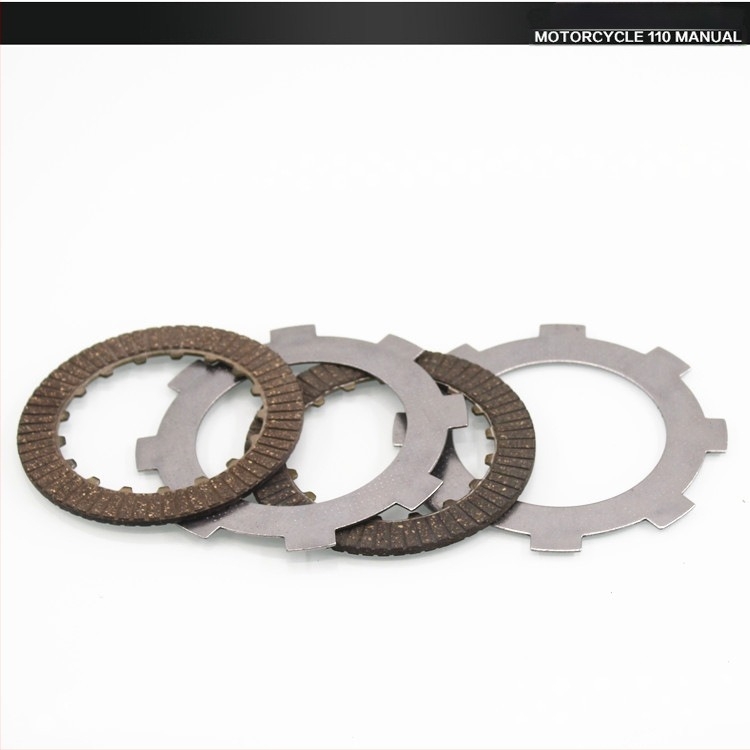 Πλάκα συμπλέκτη μοτοσυκλέτας Mojielong JH70, μοντέλο JH70, βακελίτης και ατσάλι, προσαρμοσμένη επεξεργασία