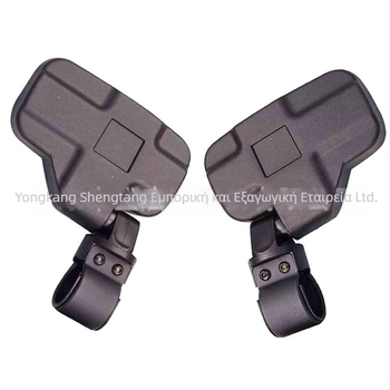 GOOFIT σετ καθρέφτη οπισθοπορείας για UTV (off-road), τετράγωνος καθρέφτης, εγκατάσταση με θετικά δόντια, μοντέλο UTV-Q004