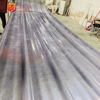 FRP διαφανείς πλάκες οροφής για θερμοκήπιο, 840 τύπος, Hongchuang μάρκα, προέλευση Guangdong