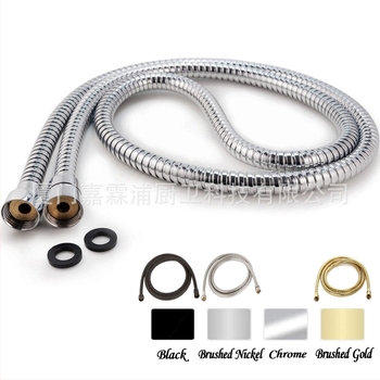 Ανοξείδωτος σωλήνας ντους, σπειροειδής εγκατάσταση, μοντέλο 41003, 20 kgf ονομαστική πίεση, CUPC πιστοποιημένο