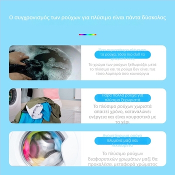 Φύλλα απορρόφησης χρωμάτων κατά της μεταφοράς βαφής για το πλύσιμο, προστασία χρωμάτων σε ανάμικτες πλύσεις, χωρίς λεύκανση