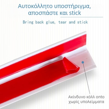 Xin Hongsheng 20 τεμάχια προστατευτικά γωνιών για παιδιά, μαλακά μαξιλάρια προστασίας, αντιολισθητικές λωρίδες