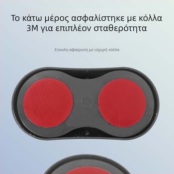 Κρατήρας ποτηριών αυτοκινήτου τοποθετούμενος στο ταμπλό, με μονωμένο κύπελλο και ράγα αποθήκευσης δύο θέσεων με λειτουργία ενός κουμπιού – μοντέλο AC-434