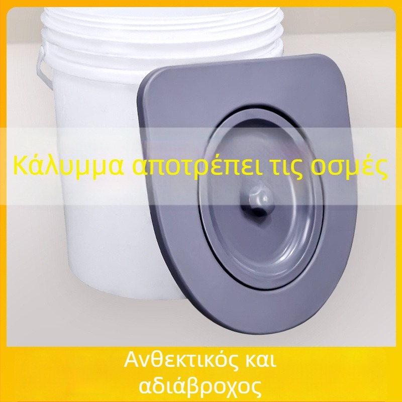 Κοινός δακτύλιος λεκάνης με καπάκι, παχυνμένος και φορητός για ηλικιωμένους • Υλικό: PP πίνακας • Στυλ: τυπικό/μοντέρνο/μινιμαλιστικό • Προέλευση: Χεμπέι