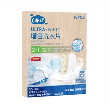 Δισκία λεύκανσης ρούχων – σειρά Whitening Tablets, καθαρό περιεχόμενο κάτω από 200 g, κουτί 204 τεμάχια, βασική συσκευασία