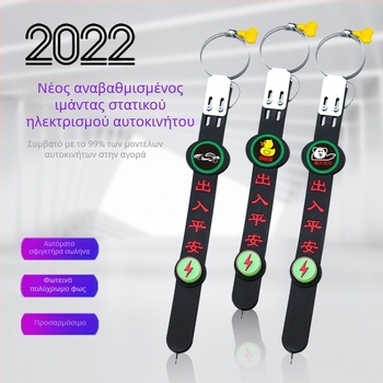 Lan Bo Wang Αυτοκινητικός Ηλεκτροστατικός Εξουδετερωτής με ABS και Καουτσούκ Γειώσεως Αλυσίδα; Διαθέσιμη Προσαρμοσμένη Επεξεργασία; Αδειοδοτημένη Ιδιωτική Ετικέτα