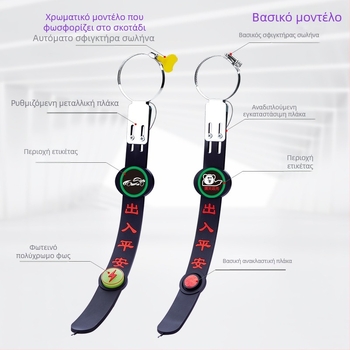 Lan Bo Wang Αυτοκινητικός Ηλεκτροστατικός Εξουδετερωτής με ABS και Καουτσούκ Γειώσεως Αλυσίδα; Διαθέσιμη Προσαρμοσμένη Επεξεργασία; Αδειοδοτημένη Ιδιωτική Ετικέτα