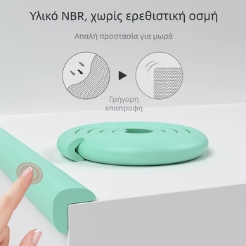 Μαλακές λωρίδες προστασίας γωνών για παιδιά - προέλευση Yiwu, μάρκα Neck Strength, συσκευασία 90 τεμάχια