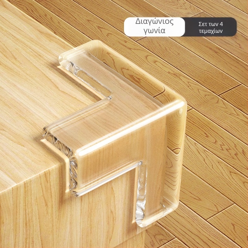 Προστάτης γωνίας για παιδικά έπιπλα, γωνιακή προστασία με ορθογώνιο σχήμα, μοντέλο 526526, συσκευασία 5000, προέλευση: Κίνα