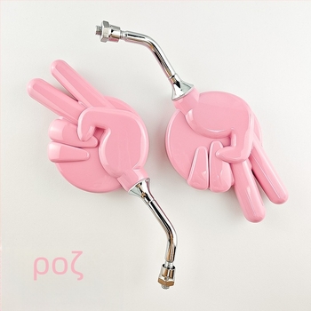 Οπίσθιο κάτοπτρο για μοτοσικλέτες και ηλεκτρικά οχήματα, καθολική συμβατότητα, σχεδιασμός με βραχίονα ψαλιδιού