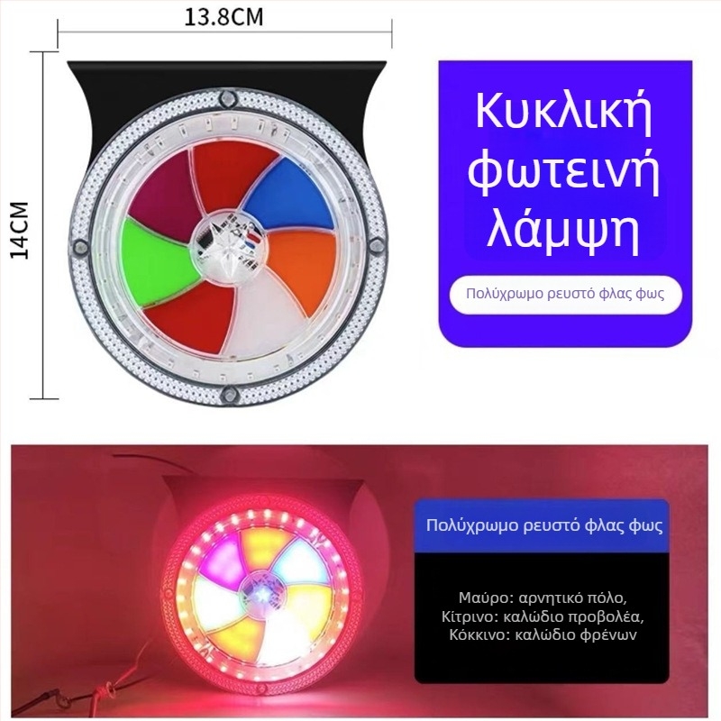 LED φως ομίχλης για μεγάλο φορτηγό – 24V, πίσω φλας αντί-ομίχλης, 6000K, 50.000 ώρες
