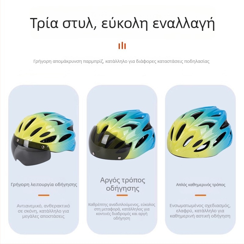 Κράνος ποδηλασίας για παιδιά, unisex, αναπνεύσιμος, ελαφρύς, με διαβαθμισμένο σχέδιο, PC+EPS