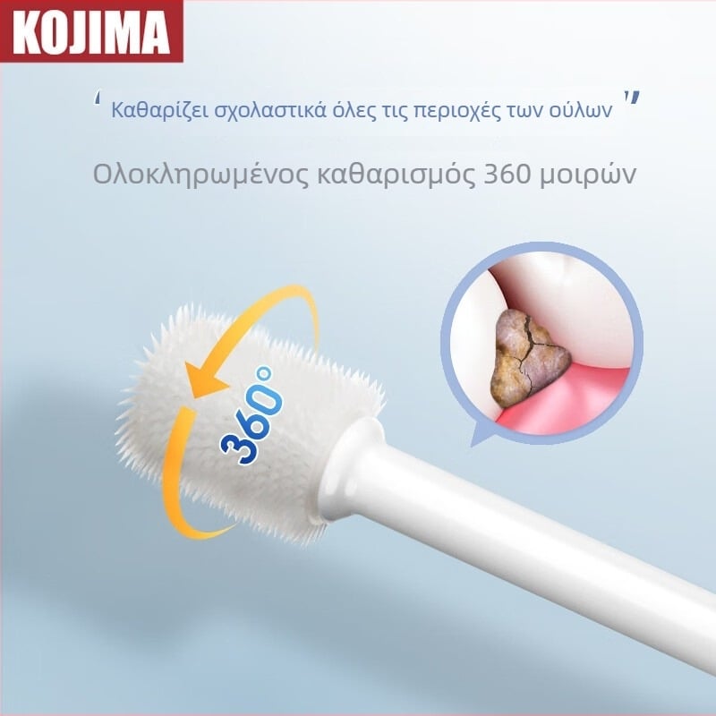 Σετ φροντίδας οδοντικής υγείας κατοικίδιων: βούρτσα δακτύλου και υγρά μαντηλάκια για γάτες και σκύλους (αντιβακτηριακό, φρέσκια αναπνοή, αφαίρεση λεκέδων, έλεγχος οδοντικής πέτρας)