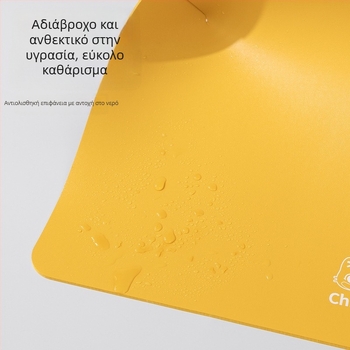Δερμάτινο αδιάβροχο αντιολισθητικό μαξιλάρι σίτισης γάτας — ημι-κλειστός σχεδιασμός, μοντέλο DZ, Hengwei
