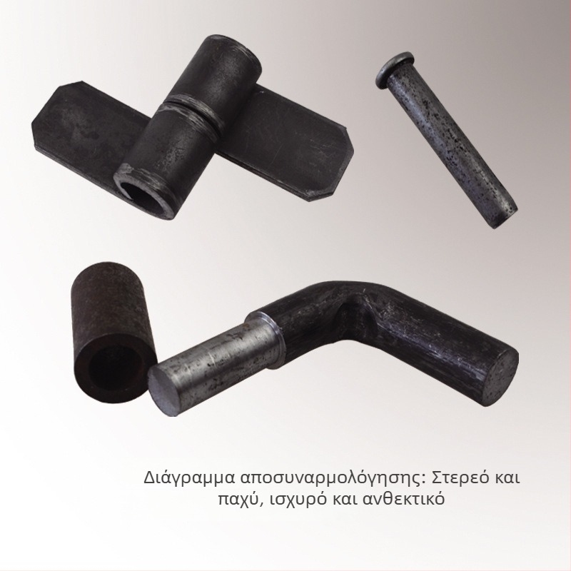 Μεντεσέ πόρτας για βαριά χρήση με συγκόλληση υψηλής αντοχής και περιστρεφόμενος άξονας για φορτηγά - SJ1001836293