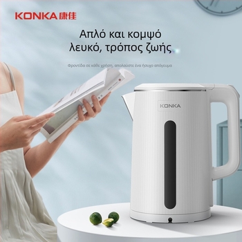 Ηλεκτρικός βραστήρας 1.8L, Ανοξείδωτο ατσάλι, Θέρμανση από κάτω, 1500–2000W, Αυτόματη απενεργοποίηση