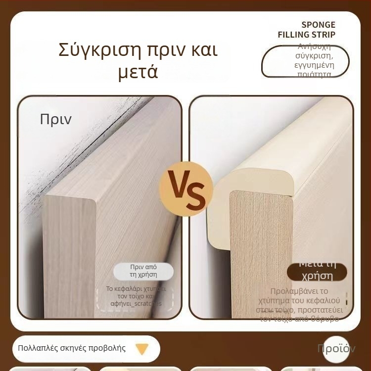 Yi wrist Μαξιλάρι πλευρικό αντι-σύγκρουσης για κρεβάτι με μαλακή επένδυση – σταθεροποιεί το κρεβάτι, μειώνει κίνηση και τρίξιμο, αθόρυβος αποσβεστήρας