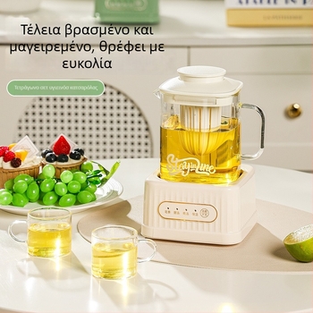 Health Pot με γυάλινο σώμα και ψηφιακό θερμοστάτη, χωρητικότητα 1–1,5 L, 220 V, 500 W, έλεγχος αφής