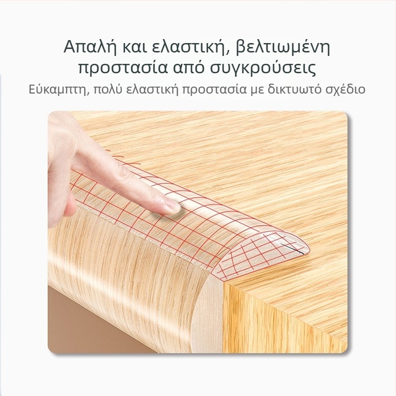 Zuo Gang διαφανής σιλικόνη αντικρούσης λωρίδα για άκρες τραπεζιών και γωνίες τοίχων, χωρίς οσμή