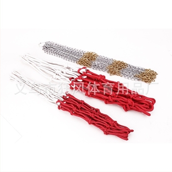 Νάιλον δίχτυ μπασκέτας για πίνακα αγώνων, συμβατό με στύλους και βάσεις, χωρίς εκτύπωση λογότυπου