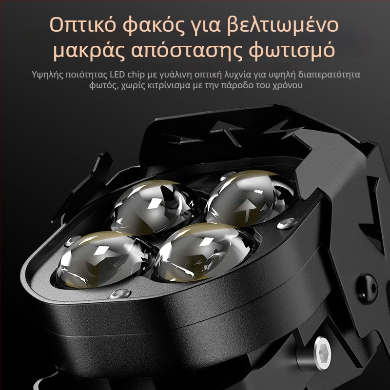 LED προβολέας για ηλεκτρικά οχήματα, 20W, αλουμινένιο περίβλημα, 12-85V, μοντέλο MQ-270A30