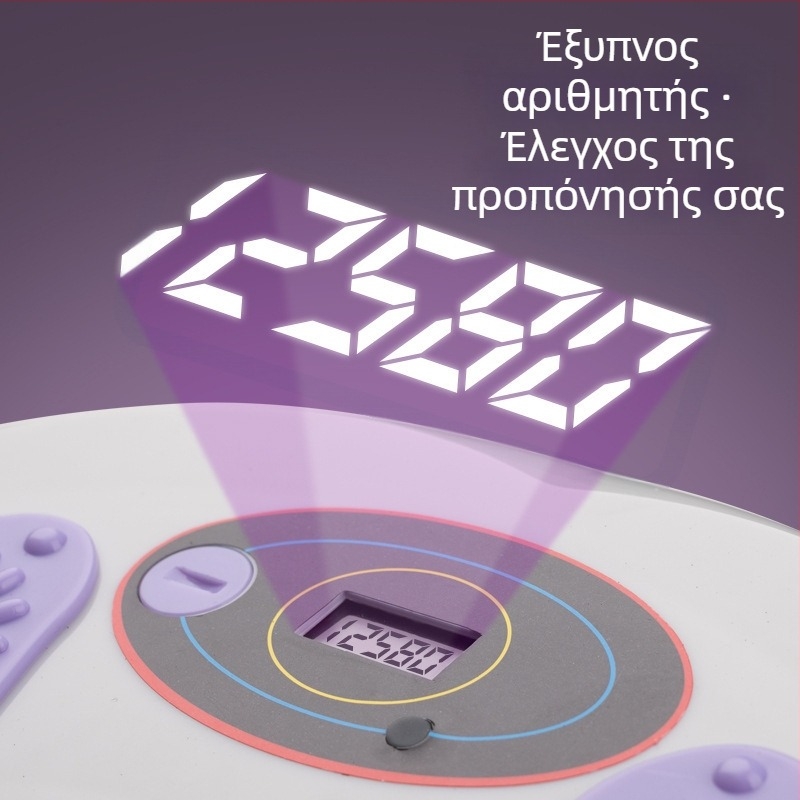 Δίσκος στροφής στη μέση με Έξυπνο Μέτρημα, Μαγνητικά Σφαιρίδια, Αριθμητής, Υλικό PP (Δημιουργία Σώματος και Απώλεια Βάρους)