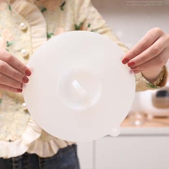 Κάλυμμα σιλικόνης για φλυτζάνι με αναρρόφηση – ποιότητας τροφίμων, ευρωπαϊκό πρότυπο, προστασία από σκόνη, για γυάλινο φλυτζάνι τσαγιού, κούπα και μπολ
