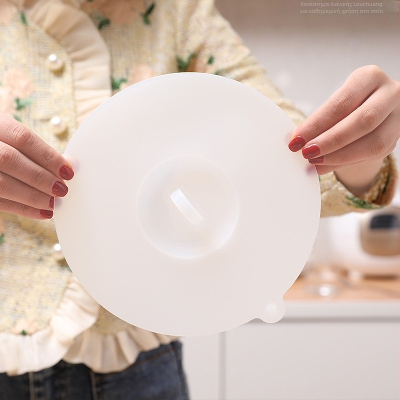 Κάλυμμα σιλικόνης για φλυτζάνι με αναρρόφηση – ποιότητας τροφίμων, ευρωπαϊκό πρότυπο, προστασία από σκόνη, για γυάλινο φλυτζάνι τσαγιού, κούπα και μπολ
