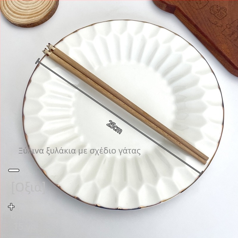 Xinxuan ξύλινα chopsticks – χαριτωμένο στυλ, μοτίβο καρτούν, αντιολισθητικά