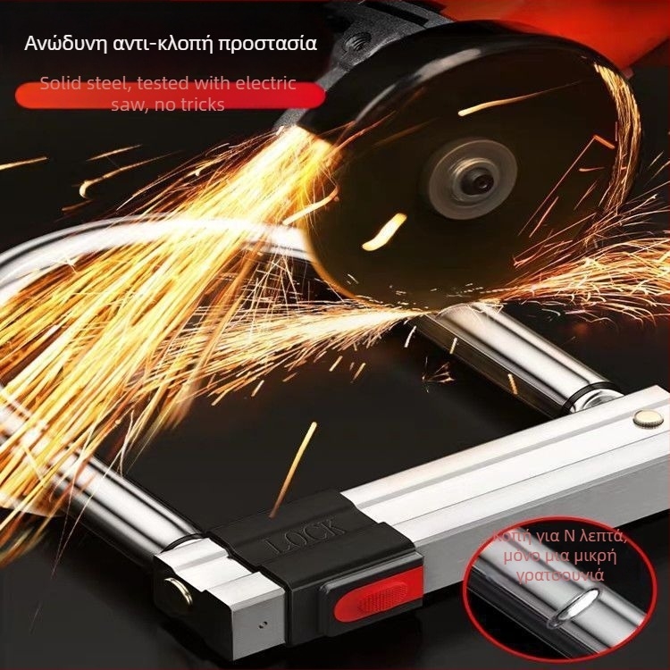 Κλειδαριά αυτοκινήτου Guan ling, ανοξείδωτο ατσάλι, μοντέρνος μινιμαλισμός, γενική χρήση.