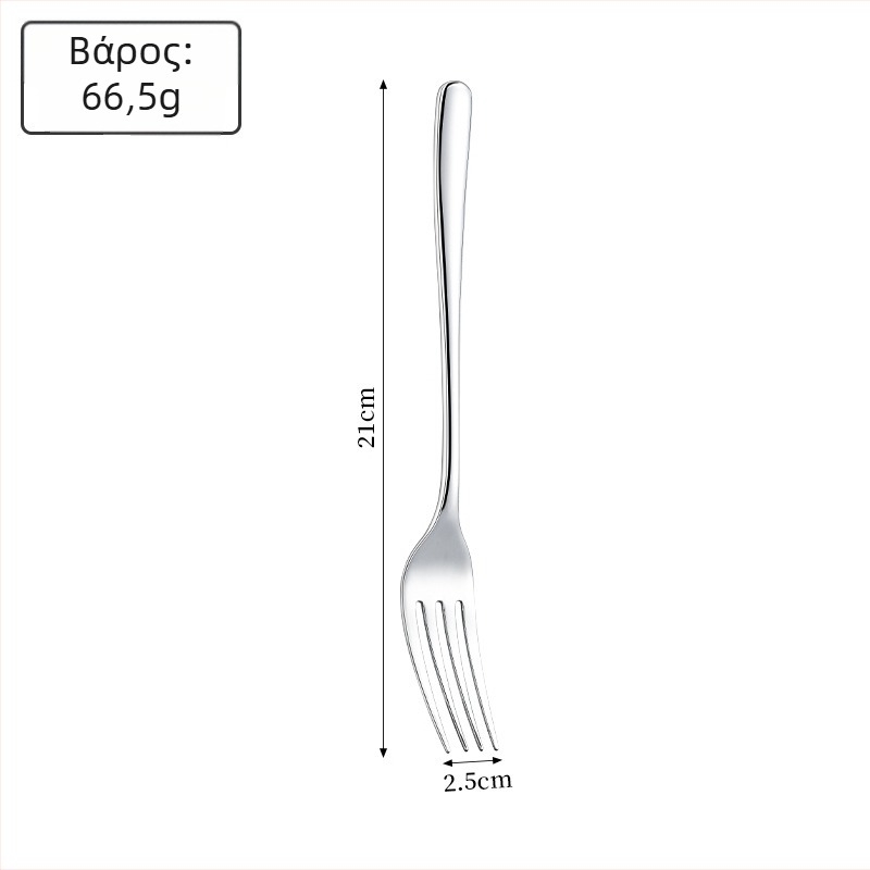 Σετ μαχαιροπήρουνα από 316L ανοξείδωτο ατσάλι – επιφάνεια καθρέφτη, παχιά μαχαιριών, πιρούνες και κουτάλια, μοντέρνο μινιμαλιστικό στυλ