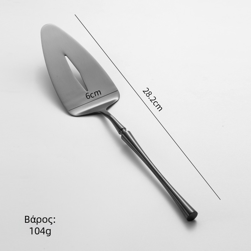 Τριγωνική σπατούλα για κέικ, ατσάλι 304, τρίψιμο Hemp Wheel, σύγχρονος μινιμαλισμός, μονόχρωμο σχέδιο