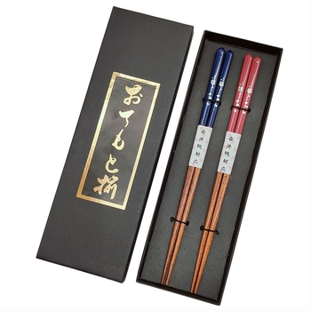 Ιαπωνικού στυλ μεταλλικά chopsticks με σχέδιο άνθους κερασιάς, μυτερή άκρη, καθρεπτισμένο φινίρισμα