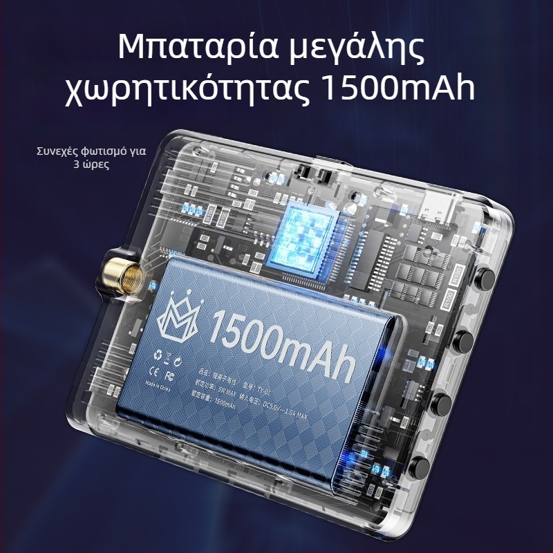 Φορητό RGB LED Φως Γέμισης για Κινητή Φωτογράφηση – 6.5W, 3.7V, 2700–6500K, Ρυθμιζόμενη Φωτεινότητα, Με Ανεξάρτητη Τροφοδοσία