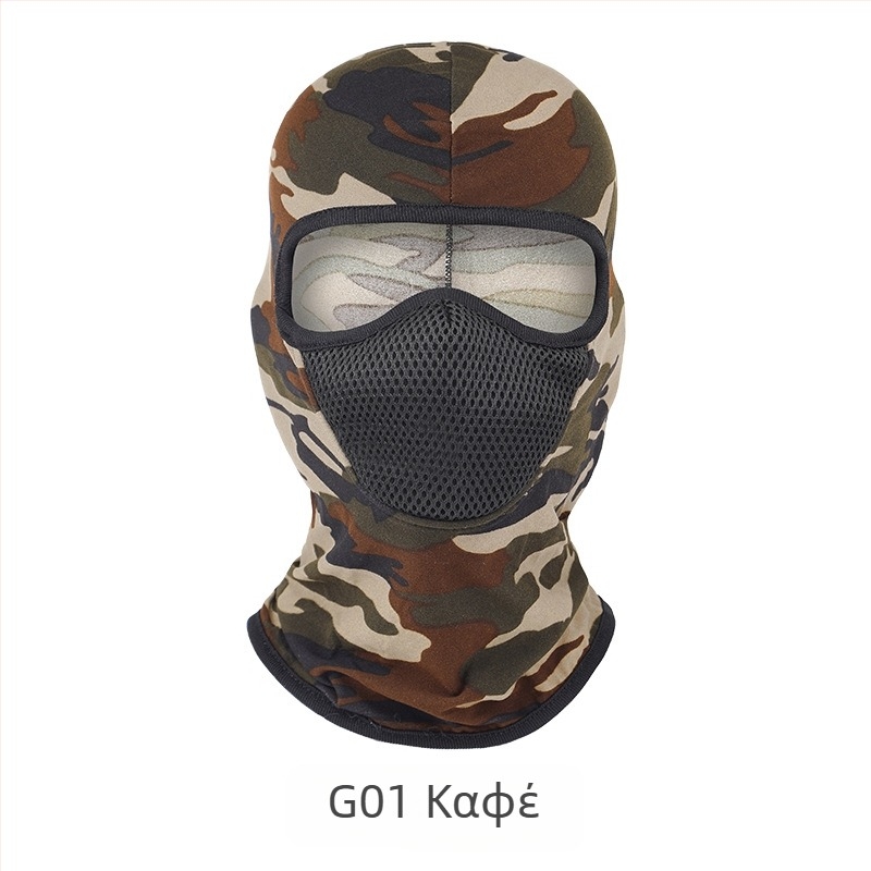 Μάσκα προσώπου για οδήγηση όλο τον χρόνο, unisex, αντιανεμική, αναπνέουσα, γρήγορο στέγνωμα πολυεστέρας, G01
