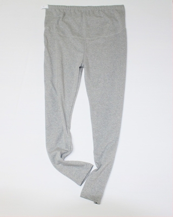 Landian βαμβακερά παντελόνια εγκυμοσύνης με ψηλή μέση και στήριξη κοιλιάς, ρυθμιζόμενη κοιλιά, μακριά παντελόνια (95% βαμβάκι)