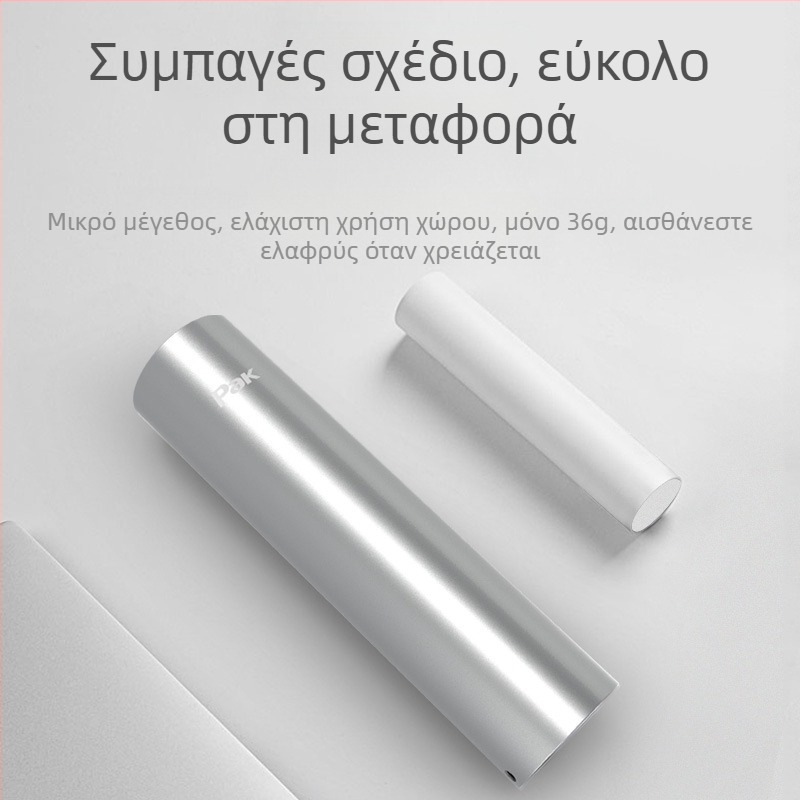 Φορητός LED φακός, σώμα από κράμα αλουμινίου, επαναφορτιζόμενος, υπερλεπτός, προστασία από υπερφόρτιση