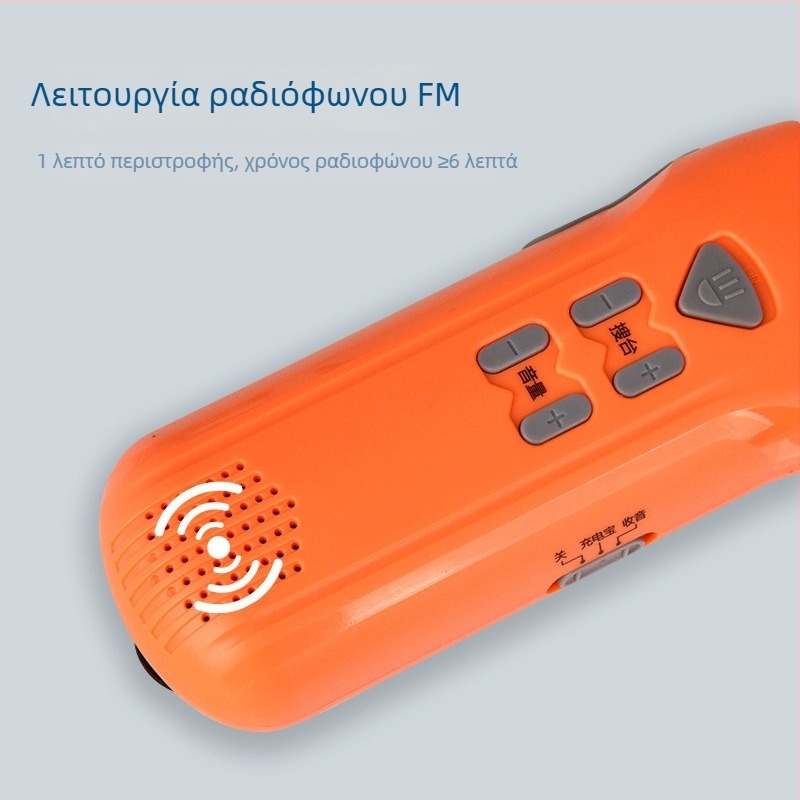 Φανάρι LED με χειροκίνητη φόρτιση – δυνατός προβολέας για εξωτερικές καταστάσεις έκτακτης ανάγκης, φορητό και πολυλειτουργικό για κάμπινγκ