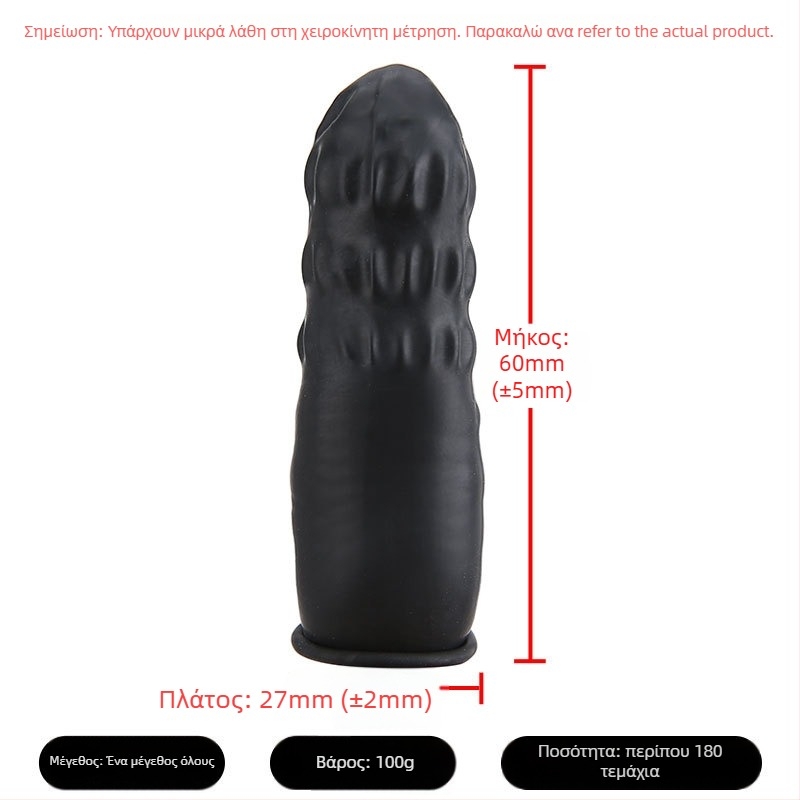 Προστατευτικά δακτύλων μιας χρήσης από λατέξ, αντιολισθητικά, ανθεκτικά στη φθορά, διαφανή, για εργαστήρια без σκόνη και εργοστάσια ηλεκτρονικών