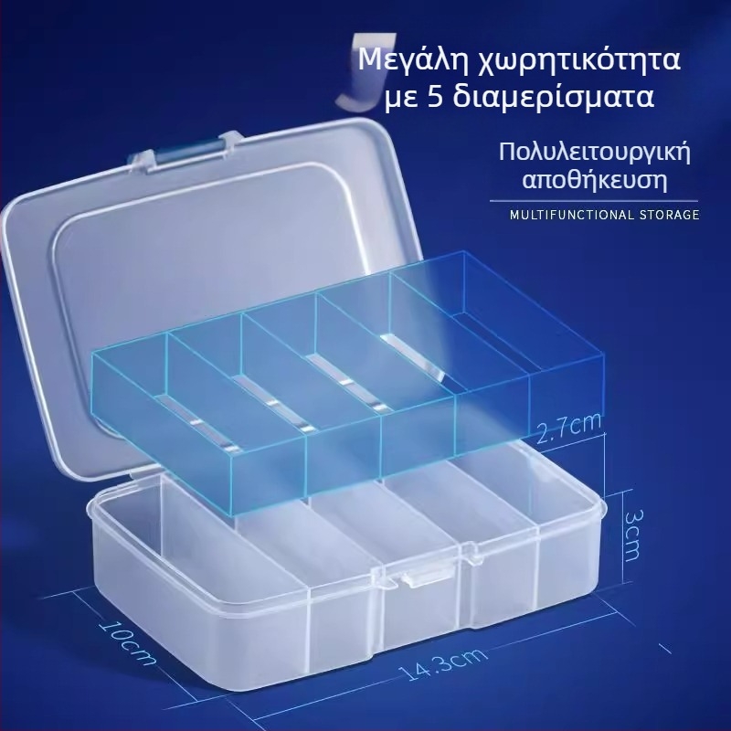Κουτί συσκευασίας και αποθήκευσης βελονών τατουάζ για καπάκια βελονών και δακτυλίδια δαχτύλων | Μάρκα Yincolor | Καθαρή περιεκτικότητα: 1 | Εισαγωγή: Όχι