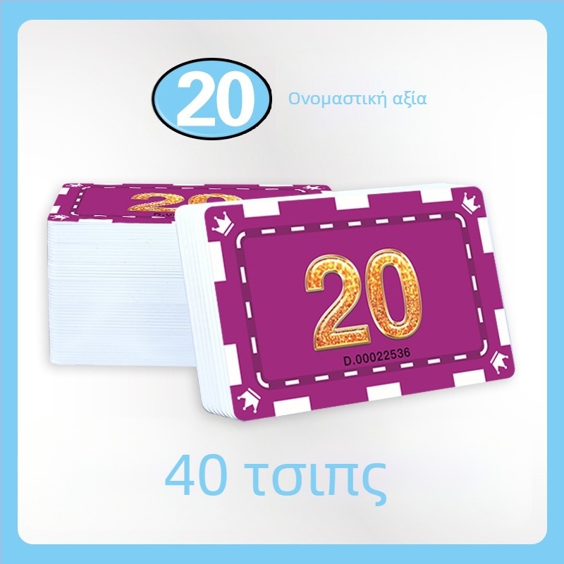 PVC κάρτες πόκερ και μάρκες – αδιάβροχες και ανθεκτικές στη φθορά για Texas Hold’em και αίθουσες παιχνιδιών