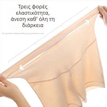 Παντελόνια εγκύου ασφαλείας, χωρίς ραφές, ύφασμα ice silk, στήριξη κοιλιάς, καλοκαιρινά λεπτά σορτς από βισκόζη
