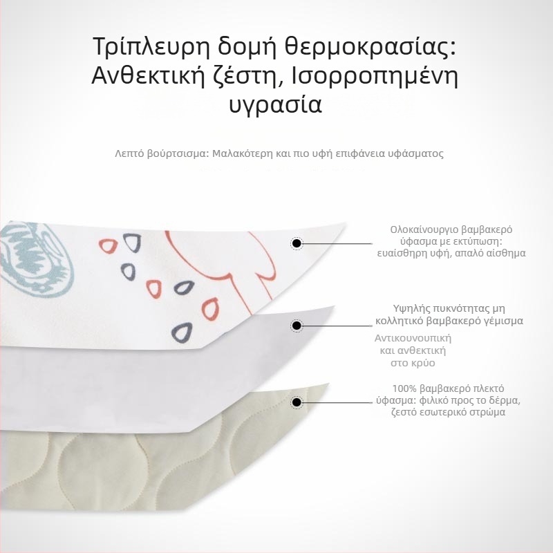 Βρεφική κουβέρτα για τύλιγμα – ύφασμα από καθαρό βαμβάκι πάνω από 95%, γέμισμα βαμβάκι, μοτίβο καρτούν, για βρέφη, κατάλληλη για φθινόπωρο και χειμώνα