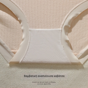 Γυναικείο εσώρουχο εγκύου από βαμβάκι, υψηλή μέση, αντιβακτηριακό, με επεκτεινόμενο γασσετ, αναπνεύσιμη στήριξη κοιλιάς