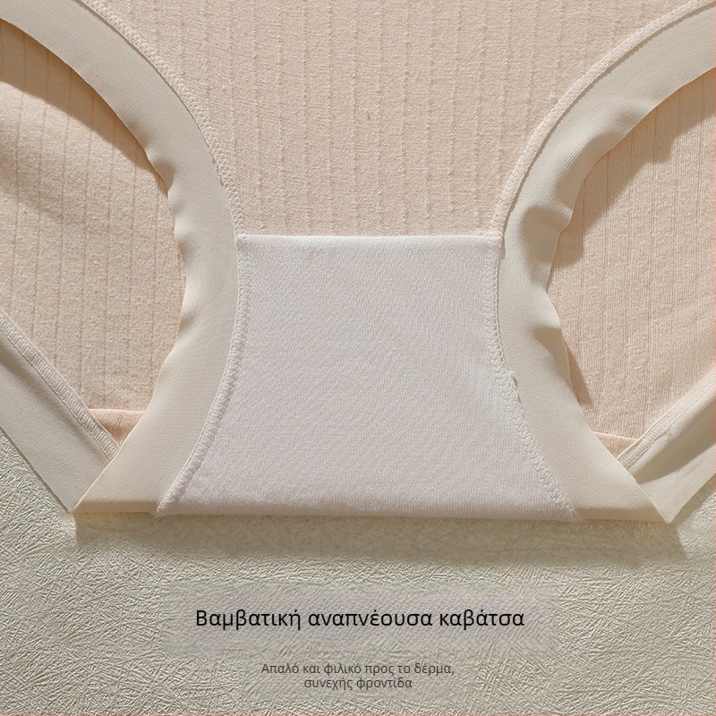 Γυναικείο εσώρουχο εγκύου από βαμβάκι, υψηλή μέση, αντιβακτηριακό, με επεκτεινόμενο γασσετ, αναπνεύσιμη στήριξη κοιλιάς