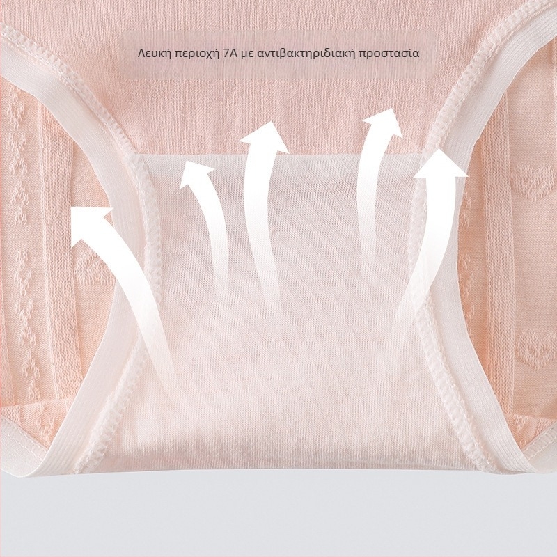 Εσώρουχα εγκυμοσύνης με υψηλή μέση και στήριξη κοιλιάς, βαμβάκι, αντιβακτηριακό Jacquard ύφασμα