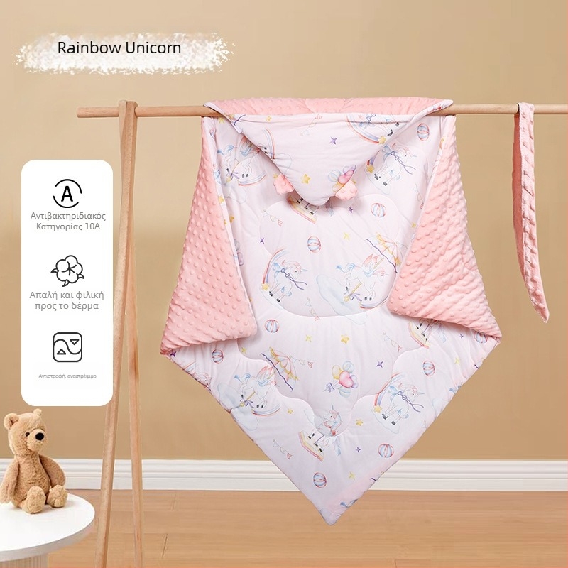 Πανάκι σαλβέ για νεογέννητα, παχιά και ανθεκτική στον άνεμο, βάρος 0,55–1,0 kg, για άνοιξη και φθινόπωρο