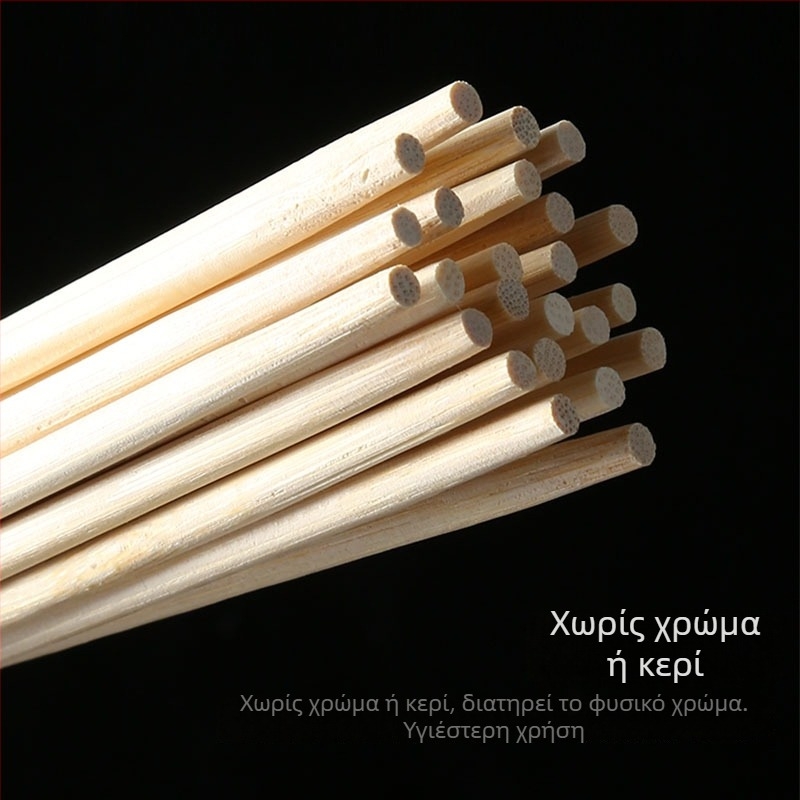 Μίας χρήσης μπαμπού ξυλάκια για εστιατόρια, takeout και οικιακή χρήση, με εκτύπωση λογότυπου — Κωδικός προϊόντος A28171