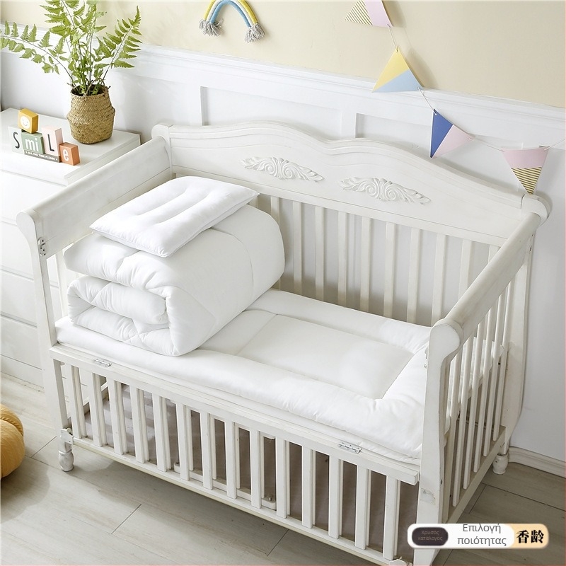 Παιδικό σετ τριών μερών κουβέρτας με γέμισμα από μετάξι για άνοιξη-φθινόπωρο, κατάλληλο για παιδιά έως 6 ετών, βάρος 0,55–1,0 kg